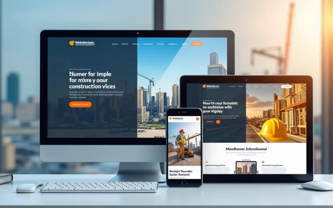 Webdesign für Bauunternehmen: Ihre Konkurrenz schläft nie!