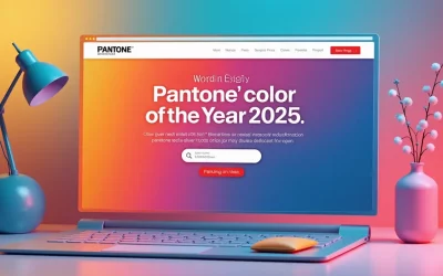 Wie man die Pantone-Farbe 2025 im Webdesign meisterhaft integriert