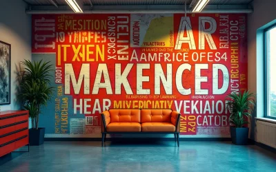 Maximalismus in der Typografie: Entfessle kreative Kräfte!