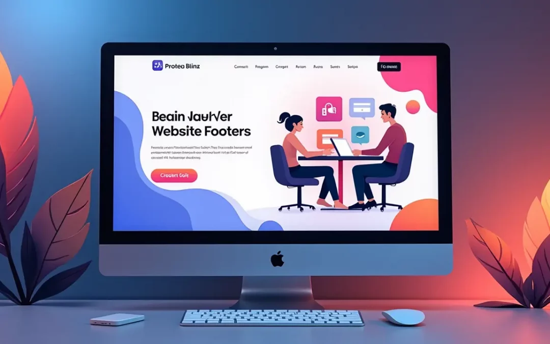Footer-Design: Entdecke das geheime Potenzial deiner Seite!